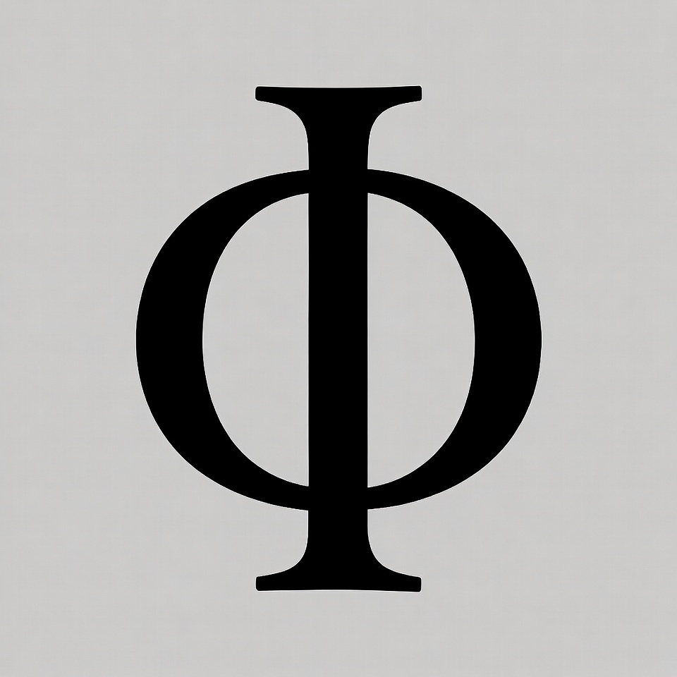 Letra griega para enlace de Filosofía